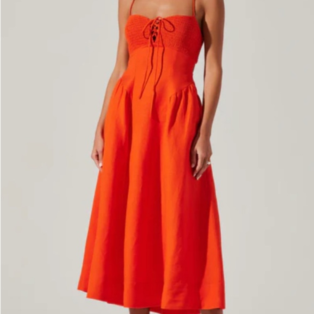 ASTR Sarai midi dress